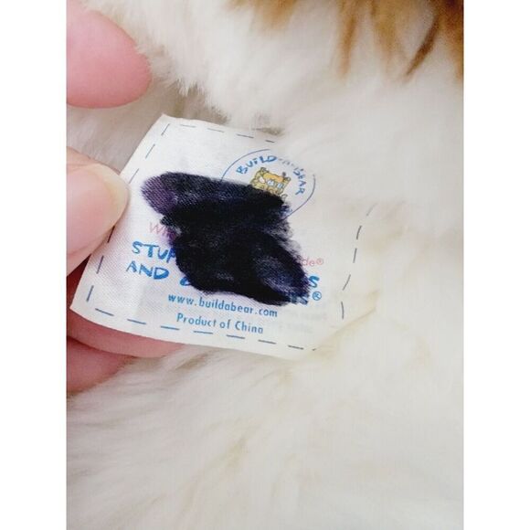 Build a Bear Brown‎ White Puppy Dog Cocker Spaniel Animal Plush 16" - Picture 6 of 7